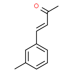 (E)-4-(3-methylphenyl)but-3-en-2-one结构式