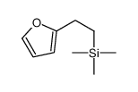 2-(furan-2-yl)ethyl-trimethylsilane结构式