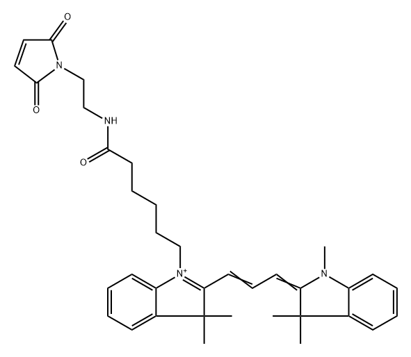 CY3,马来酰亚胺结构式