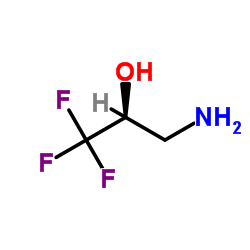 (2S)-3-AMINO-1,1,1-TRIFLUORO-2-PROPANOL structure