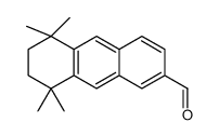 5,5,8,8-tetramethyl-6,7-dihydroanthracene-2-carbaldehyde Structure