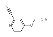 2-Cyano-4-ethoxypyridine Structure