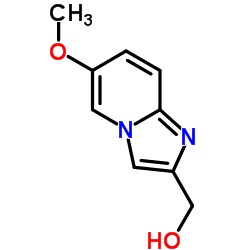 (6-Methoxyimidazo[1,2-a]pyridin-2-yl)methanol结构式