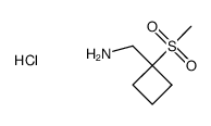 (1-Methanesulfonylcyclobutyl)Methanamine Hydrochloride图片