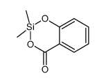 4H-1,3,2-Benzodioxasilin-4-one, 2,2-dimethyl-结构式