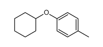 1-cyclohexyloxy-4-methylbenzene Structure