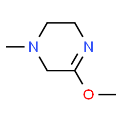 Pyrazine, 1,2,3,6-tetrahydro-5-methoxy-1-methyl- (9CI) Structure