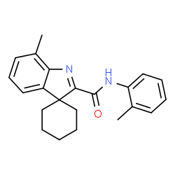 2'-(2-Methylphenylaminocarbonyl)-7'-methylspiro[cyclohexane-1,3'-[3H]indole] picture