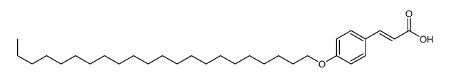 3-(4-docosoxyphenyl)prop-2-enoic acid结构式