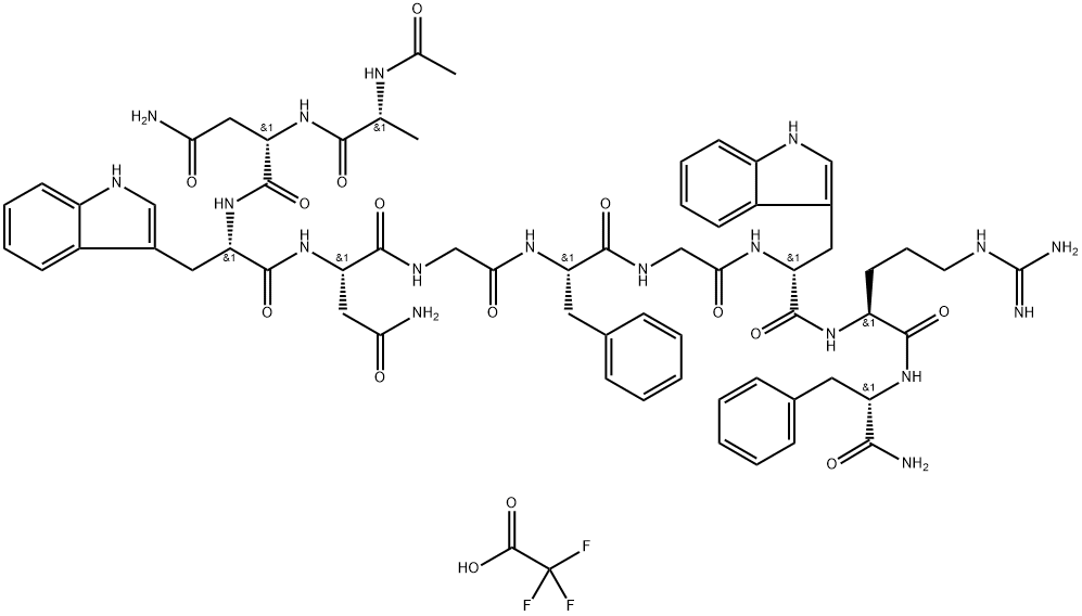 Kisspeptin 234 TFA结构式