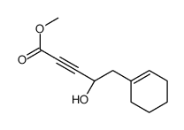 methyl (4R)-5-(cyclohexen-1-yl)-4-hydroxypent-2-ynoate Structure