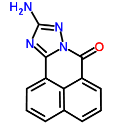 10-Amino-7H-benzo[de][1,2,4]triazolo[5,1-a]isoquinolin-7-one Structure