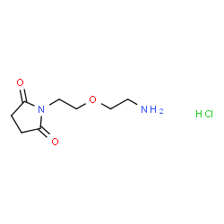 1-(2-(2-Aminoethoxy)ethyl)pyrrolidine-2,5-dione hydrochloride图片