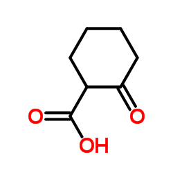 2-Oxocyclohexanecarboxylic acid Structure