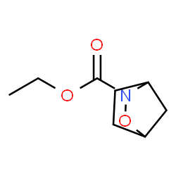 2-Oxa-3-azabicyclo[2.2.1]heptane-3-carboxylic acid,ethyl ester Structure