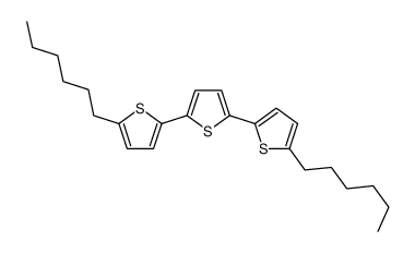 2,5-bis(5-hexylthiophen-2-yl)thiophene Structure