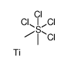 tetrachloro(dimethyl)-λ6-sulfane,titanium Structure