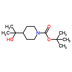 4-(2-羟基丙烷-2-基)哌啶-1-甲酸叔丁酯图片