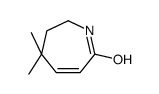 4,4-dimethyl-2,3-dihydro-1H-azepin-7-one Structure