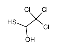 2,2,2-trichloro-1-mercapto-ethanol结构式