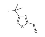 4-tert-Butyl-thiazole-2-carbaldehyde结构式