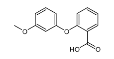 2-(3-Methoxyphenoxy)benzoic acid Structure