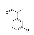 3-(3-Chlorophenyl)butan-2-one structure