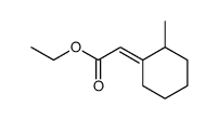 Ethyl 2-methylcyclohexylideneacetate Structure