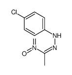 4-chloro-N-[(Z)-1-nitroethylideneamino]aniline Structure