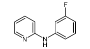 N-(3-Fluorophenyl)-2-pyridinamine结构式