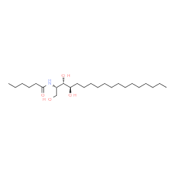 C6 Phytoceramide (t18:0/6:0)结构式