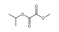 Oxalsaeure-methyl-isopropylester结构式