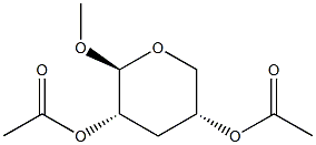 Methyl 2-O,4-O-diacetyl-3-deoxy-β-L-erythro-pentopyranoside picture