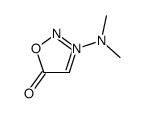3-(dimethylamino)oxadiazol-3-ium-5-olate结构式