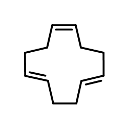 (Z,E,E)-1,5,9-Cyclododecatriene Structure