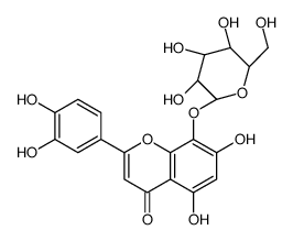 hypolaetin-8-glucoside structure