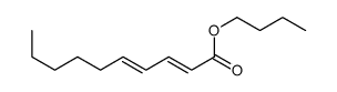 butyl (E,Z)-2,4-decadienoate结构式