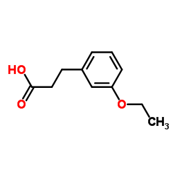 3-(3-乙氧基苯基)丙酸结构式