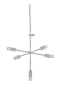 butyl aminepentacarbonylmolybdenum(0) Structure