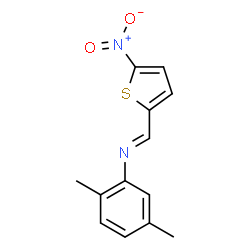 (2,5-dimethylphenyl)[(5-nitro-2-thienyl)methylene]amine picture