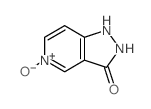 3H-Pyrazolo[4,3-c]pyridin-3-one,1,2-dihydro-, 5-oxide Structure