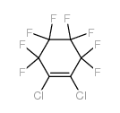 1,2-二氯八氟环己烯结构式