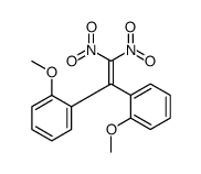 1-methoxy-2-[1-(2-methoxyphenyl)-2,2-dinitroethenyl]benzene Structure