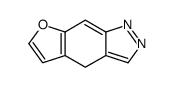 4H-furo[3,2-f]indazole Structure