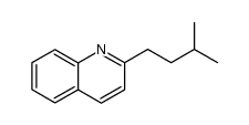 2-(3-methylbutyl)quinoline Structure
