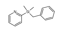 [(2-pyridyldimethylsilyl)methyl]benzene Structure