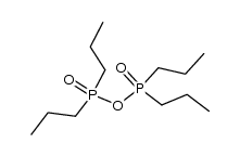 di-n-propylphosphinic acid anhydride Structure