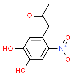 2-Propanone, 1-(4,5-dihydroxy-2-nitrophenyl)- (9CI) picture