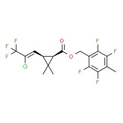 tefluthrin结构式