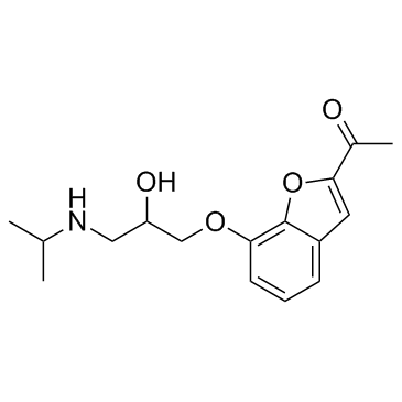 (±)-Befunolol structure